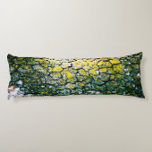 緑と黄色の樹皮 ボディピロー (裏面)