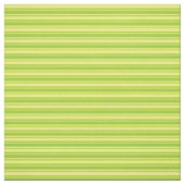 緑と黄色の線のパターン ファブリック (見本)
