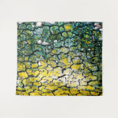 緑と黄色の自然タペストリー タペストリー (正面(横))