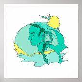 緑と黄色 ポスター (正面)