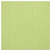 緑と黄褐色の線のパターン ファブリック (見本)
