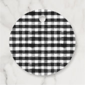 緑と黒そりバッファローチェックパッケージ フェイバータグ (裏面)