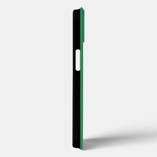 緑と黒のキャンディストライプーのCase-Mate iPhone cas Case-Mate iPhoneケース (裏面 / 右)