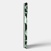 緑と黒のスクロール模様のケースメイトiPhone Case-Mate iPhoneケース (裏面 / 右)