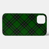 緑と黒のスコットランドのクランMacLeanタータンチェック Case-Mate iPhoneケース (裏面 (横))