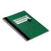 緑と黒のスタースクール構成 ノートブック (右側)