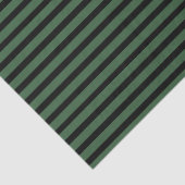 緑と黒のストライプ 薄葉紙 (詳細)