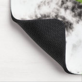 緑と黒のスモーキーマウスパッド マウスパッド (コーナー)