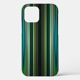 緑と黒のパタストライプのーンCase-Mate iPhone c 12ケース