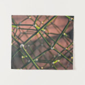 緑と黒のロープ タペストリー (正面(横))