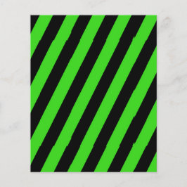 緑と黒の対角線のストライプパターン