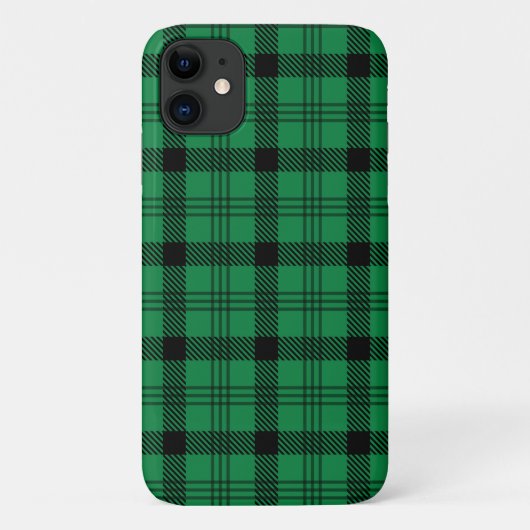 緑と黒の居心地の良いプレイス Case-Mate iPhoneケース (裏面)