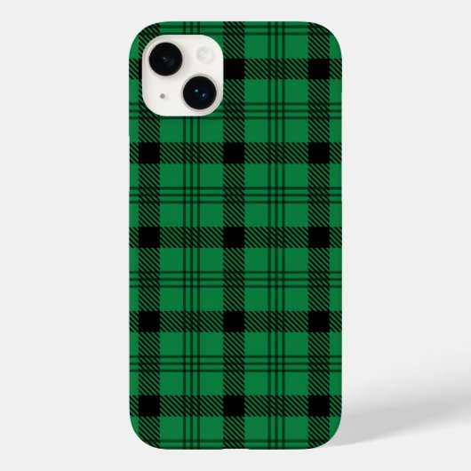 緑と黒の居心地の良いプレイス Case-Mate iPhoneケース (裏面)
