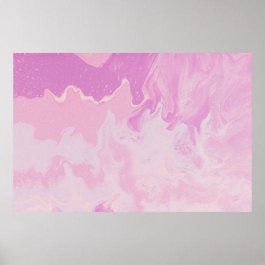 緑と黒の抽象芸術絵画の ポスター (正面)