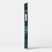 緑と黒の抽象芸術絵画 Case-Mate iPhoneケース (裏面 / 右)