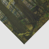 緑と黒の木のティッシュペーパー 薄葉紙 (詳細)