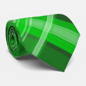 緑と黒の格子模様のネクタイ ネクタイ (ロール)