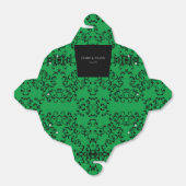 緑と黒の渦巻きゴシッ結婚クス フェイバーボックス (折り畳みなし)