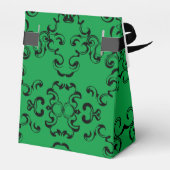 緑と黒の渦巻きゴシッ結婚クス フェイバーボックス (裏面サイド)