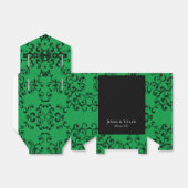 緑と黒の渦巻きゴシッ結婚クス フェイバーボックス (折り畳みなし)