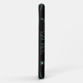 緑と黒のiPhone 5カスタムケース – メイトID Case-Mate iPhoneケース (裏面/右)
