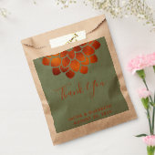 緑にドラマチックな銅花ありがとう フェイバーバッグ (封をした状態)