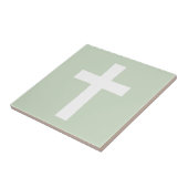 緑に交差 タイル (側面)