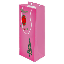 緑に囲まれた季節のごあいさつ縁ど ワインギフトバッグ