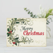 緑に囲まれた聖降誕祭 シーズンカード (スタンド正面)