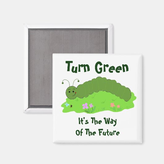 緑に変えろ… マグネット (正面/裏面)
