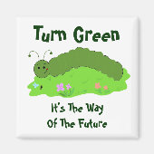 緑に変えろ… マグネット (正面)