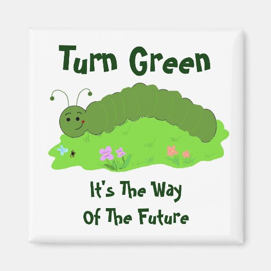 緑に変えろ… マグネット (正面)