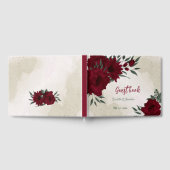 緑に燃え結婚る花 ゲストブック (全面)