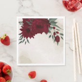 緑に燃え結婚る花 スタンダードランチョンナプキン (インサイチュ)