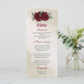 緑に燃え結婚る花 メニュー (スタンド正面)