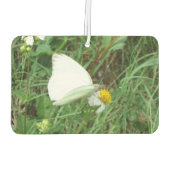 緑に白 カーエアーフレッシュナー (裏面)