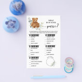 緑に耐える財布シャワーカードの中身 チラシ (シングル)