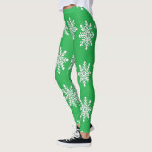 緑に雪が降る レギンス (左)