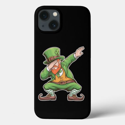 緑のいたずら小人 ダブダブダンス St Patricks Day Case-Mate iPhoneケース (裏面)