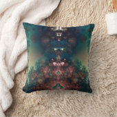 緑のおとぎ話 クッション (ブランケット)