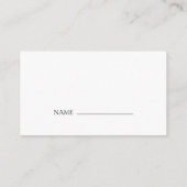 緑のおむつラッフルベビーシャワーエンクロージャ エンクロージャーカード (裏面)