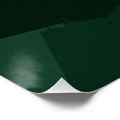 緑のかわいいカメレオン ポスター (コーナー)