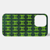 緑のかわいいカメレオン iPhoneケース (裏面横)