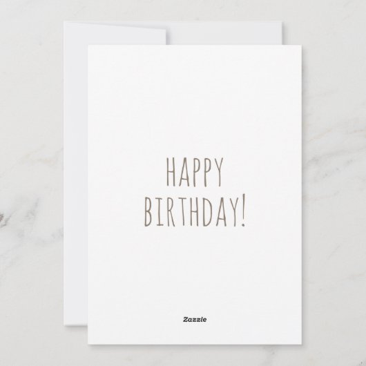 緑のかわいい象。子供の誕生日動物ホレー シーズンカード (裏面)