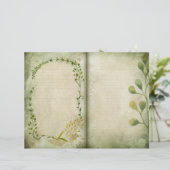 緑のかわいらし水彩紅葉の履歴ページ (スタンド正面)