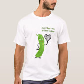 緑のきゅうり Tシャツ (正面)