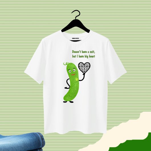 緑のきゅうり Tシャツ