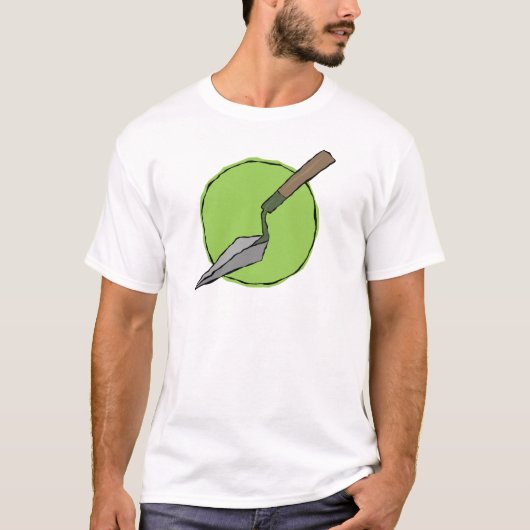 緑のこて-考古学者のツールキット Tシャツ (正面)
