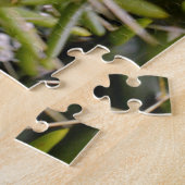 緑のずる賢いサボテン工場 ジグソーパズル (側面)