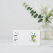 緑のために行くこと! 名刺 (スタンド正面)